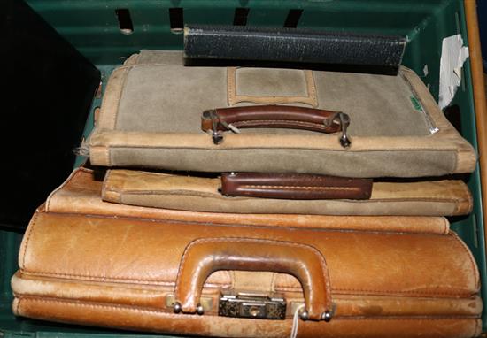 5 leather briefcases